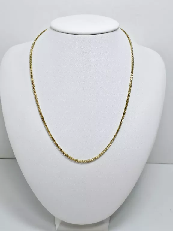 ZŁOTY ŁANCUSZEK LISI OGON 585 9,95G DŁ:50CM