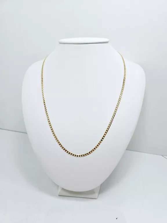 ZŁOTY ŁAŃCUSZEK PANCERKA 7,10G 585 DŁ:54CM