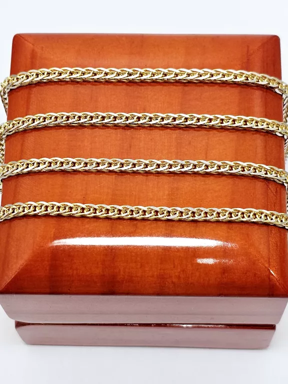 ZŁOTY ŁANCUSZEK LISI OGON 585 9,95G DŁ:50CM