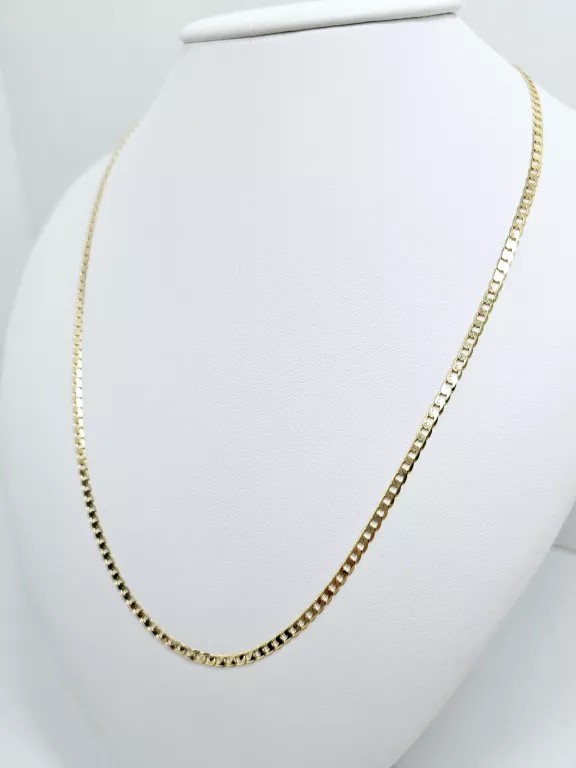 ZŁOTY ŁAŃCUSZEK PANCERKA 7,10G 585 DŁ:54CM