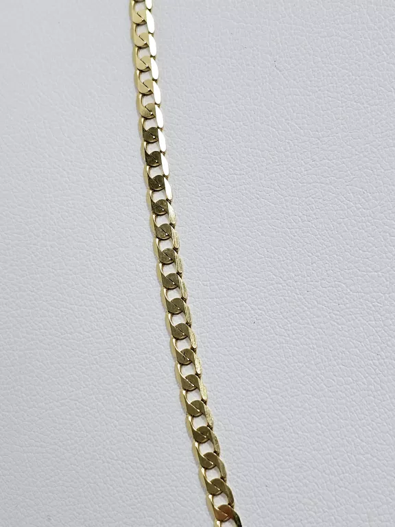 ZŁOTY ŁAŃCUSZEK PANCERKA 7,10G 585 DŁ:54CM