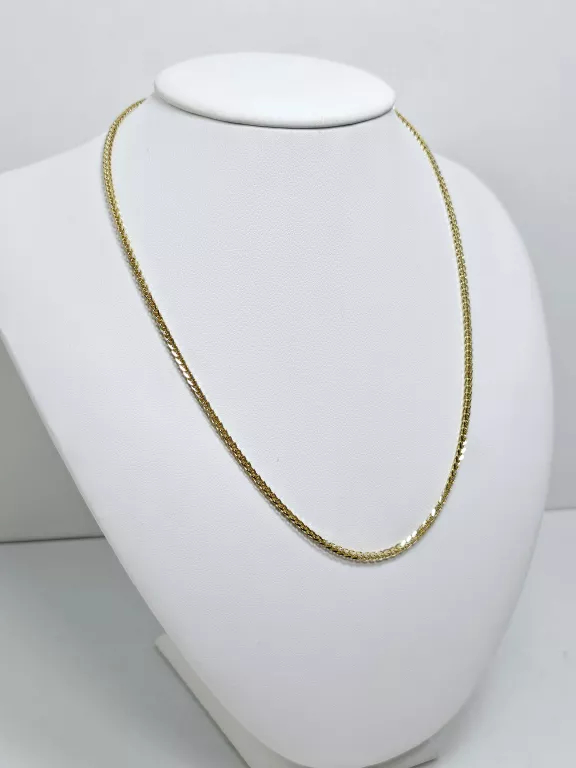 ZŁOTY ŁANCUSZEK LISI OGON 585 9,95G DŁ:50CM