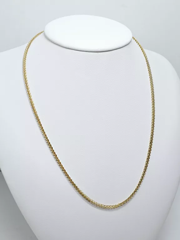 ZŁOTY ŁANCUSZEK LISI OGON 585 9,95G DŁ:50CM