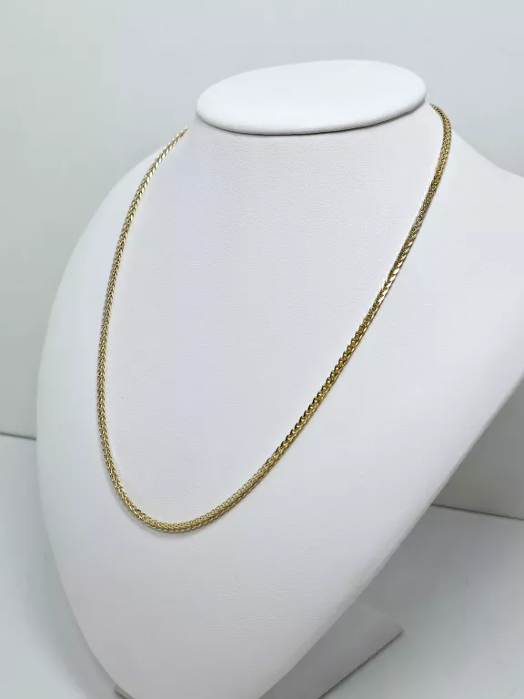 ZŁOTY ŁANCUSZEK LISI OGON 585 9,95G DŁ:50CM