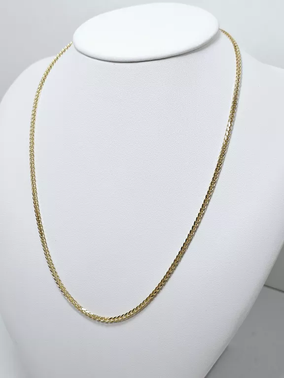ZŁOTY ŁANCUSZEK LISI OGON 585 9,95G DŁ:50CM