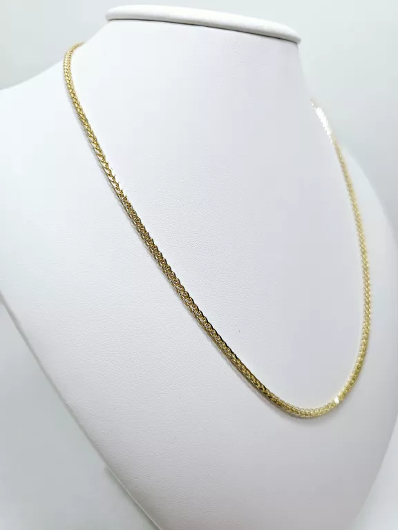 ZŁOTY ŁANCUSZEK LISI OGON 585 9,95G DŁ:50CM