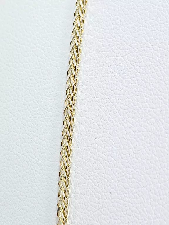 ZŁOTY ŁAŃCUSZEK LISI OGON 585 5,55G DŁ:54CM
