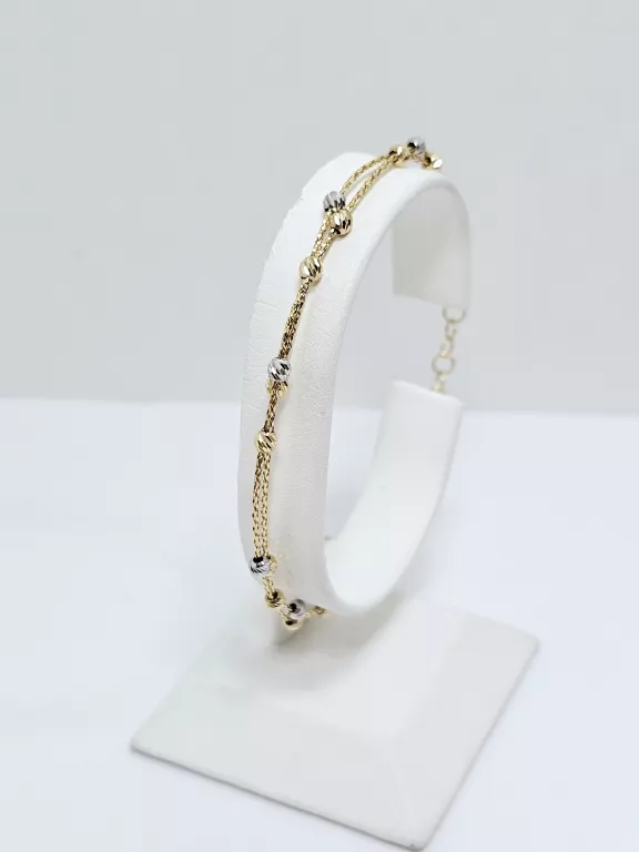 ZŁOTA BRANSOLETKA 585 2,03G DŁ:18CM