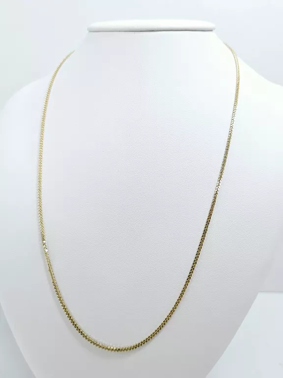 ZŁOTY ŁAŃCUSZEK LISI OGON 585 5,55G DŁ:54CM