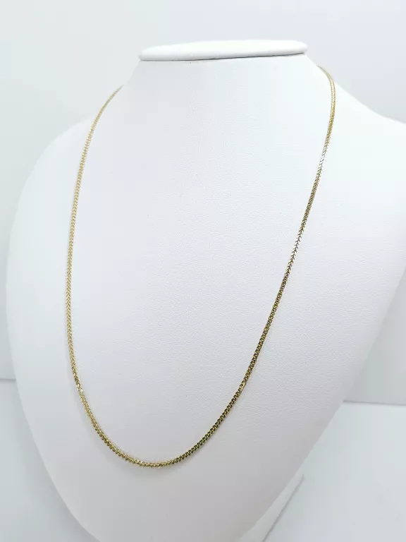 ZŁOTY ŁAŃCUSZEK LISI OGON 585 5,55G DŁ:54CM