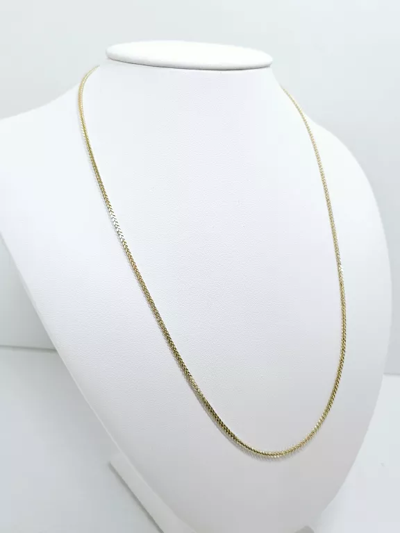 ZŁOTY ŁAŃCUSZEK LISI OGON 585 5,55G DŁ:54CM