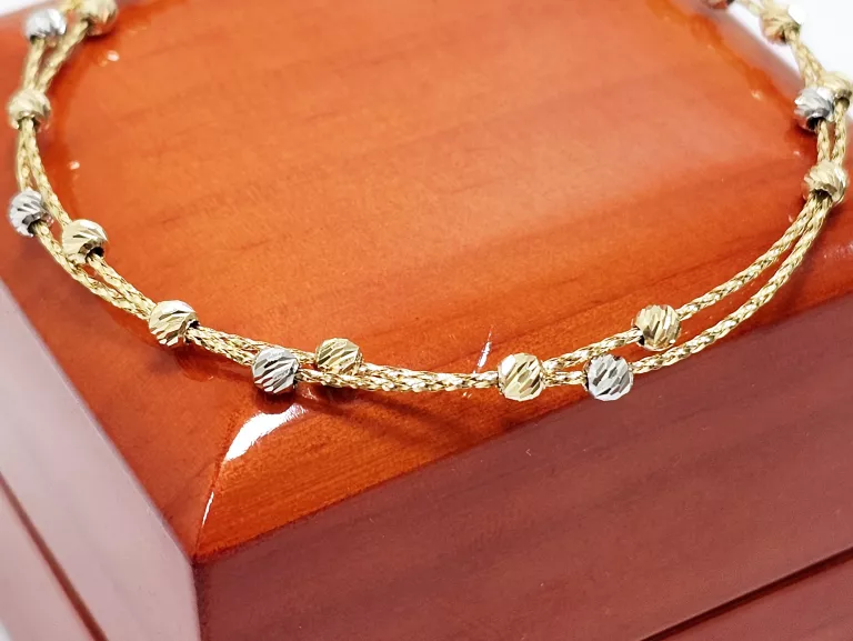 ZŁOTA BRANSOLETKA 585 2,03G DŁ:18CM