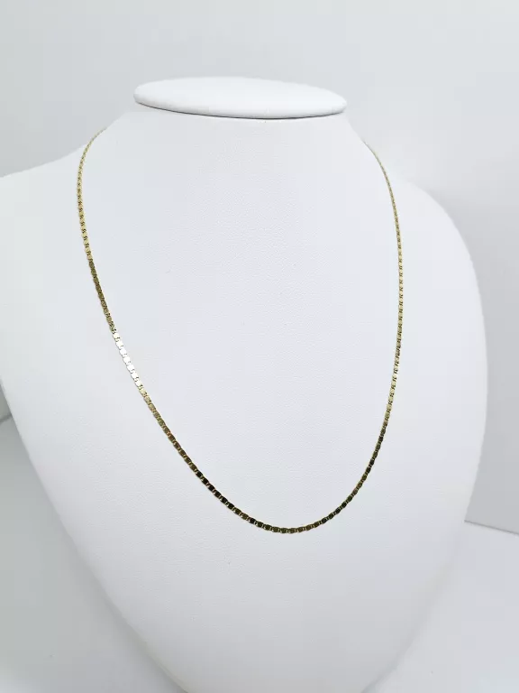 ZŁOTY ŁAŃCUSZEK SLIMAK 585 3,46G DŁ:50CM