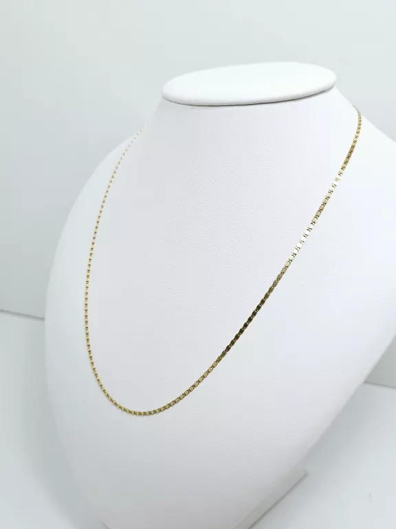 ZŁOTY ŁAŃCUSZEK SLIMAK 585 3,46G DŁ:50CM