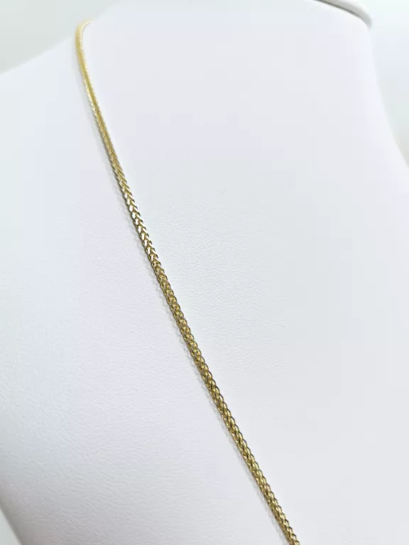 ZŁOTY ŁAŃCUSZEK LISI OGON 585 5,55G DŁ:54CM
