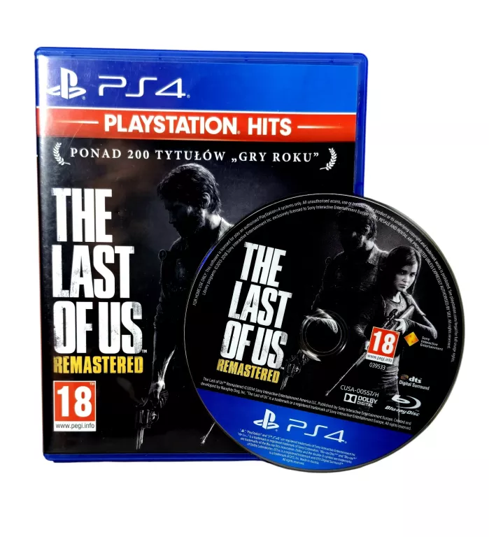 GRA NA PS 4 THE LAST OF US REMASTERED