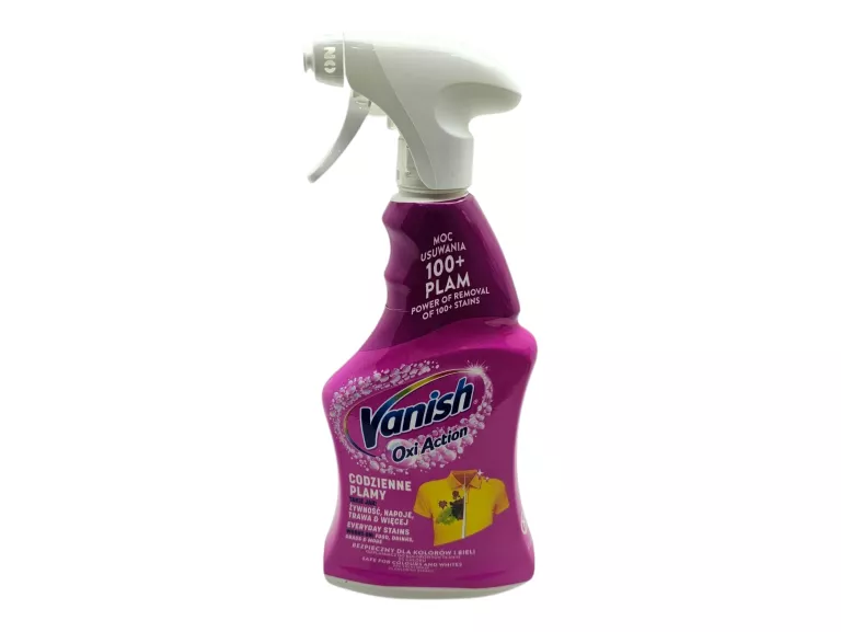 VANISH ODPLAMIACZ SPRAY DO TKANIN KOLOROWYCH MIEJSCOWY OXI ACTION 500 ML