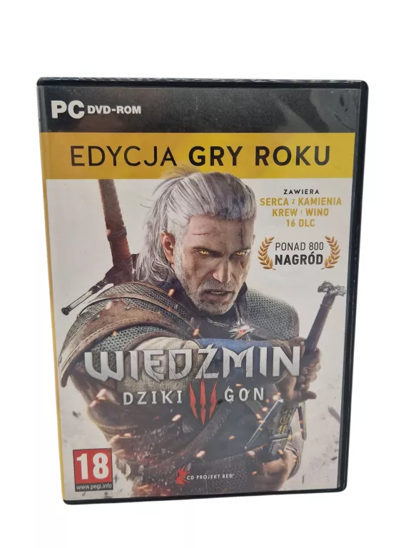 WIEDŹMIN III : DZIKI GON - EDYCJA GRY ROKU [PC] (PL)