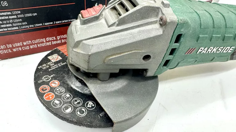 SZLIFIERKA KĄTOWA PARKSIDE PWS 125 G6