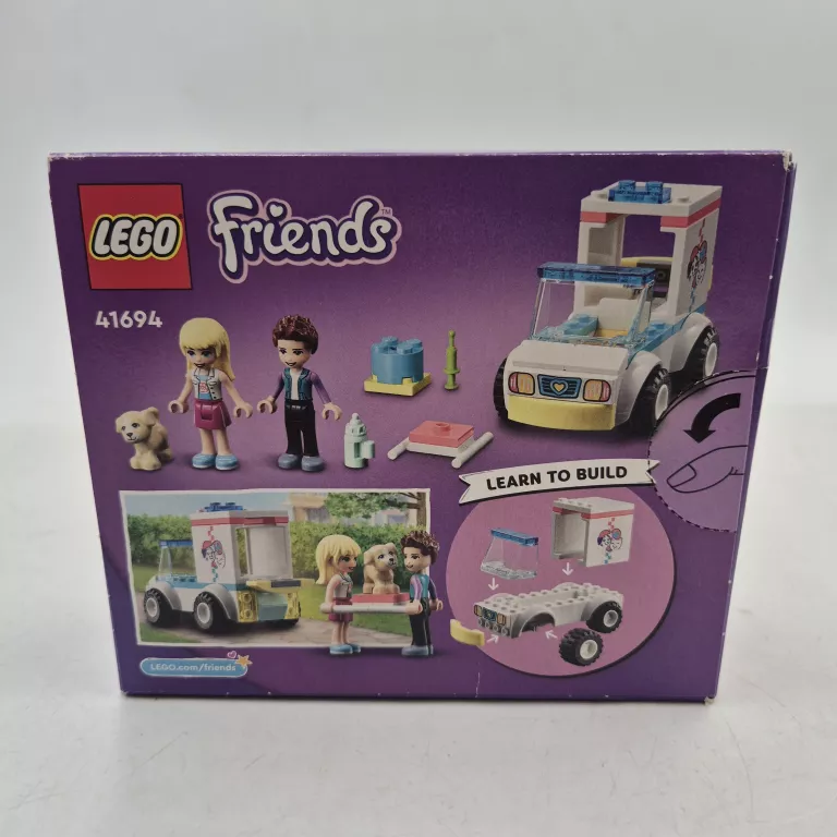 KLOCKI LEGO FRIENDS 41694 KARETKA KLINIKI DLA ZWIERZĄTEK