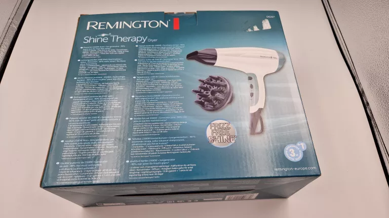 SUSZARKA DO WŁOSÓW REMINGTON Z JONIZACJĄ SHINE THERAPY D5207 2300W