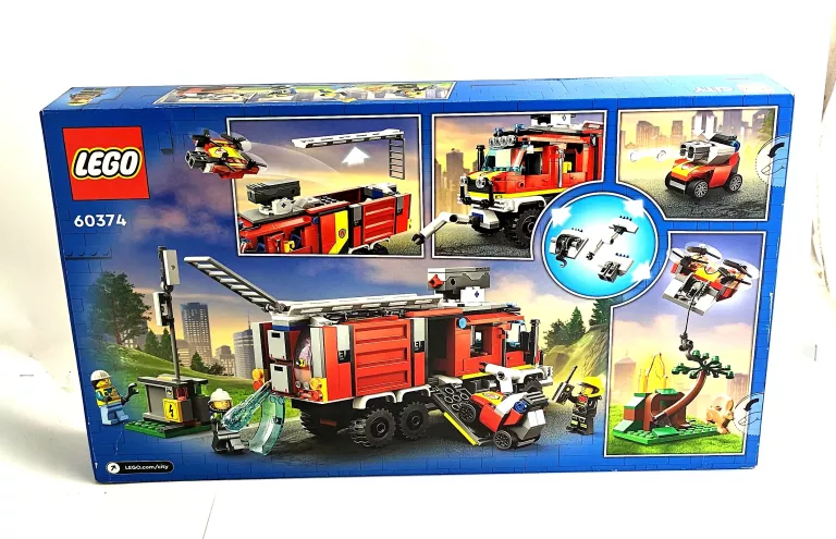 LEGO CITY TERENOWY POJAZD STRAŻY POŻARNEJ 60374