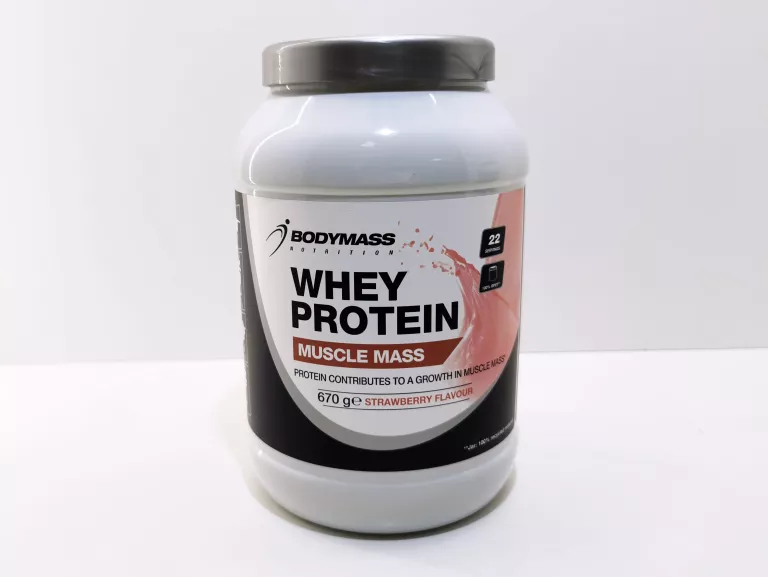 ODŻYWKA BIAŁKOWA BODYMASS TRUSKAWKA 670G