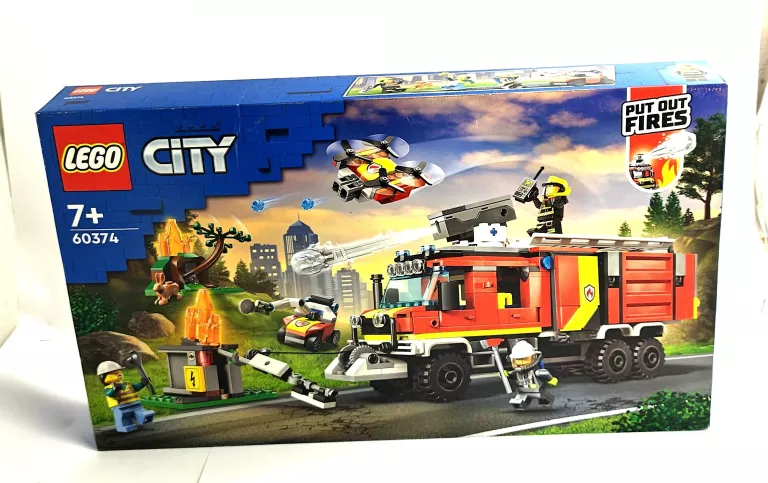 LEGO CITY TERENOWY POJAZD STRAŻY POŻARNEJ 60374