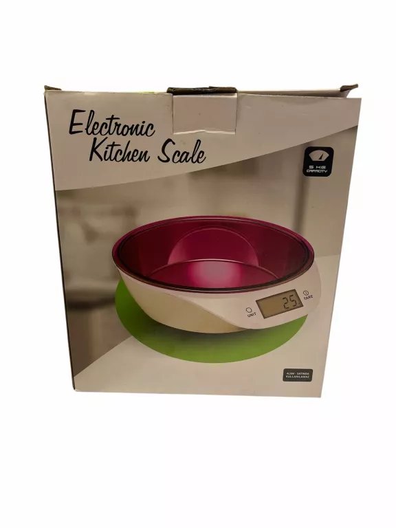 ELEKTRONICZNA WAGA KUCHENNA Z MISĄ PRECYZYJNA 5KG