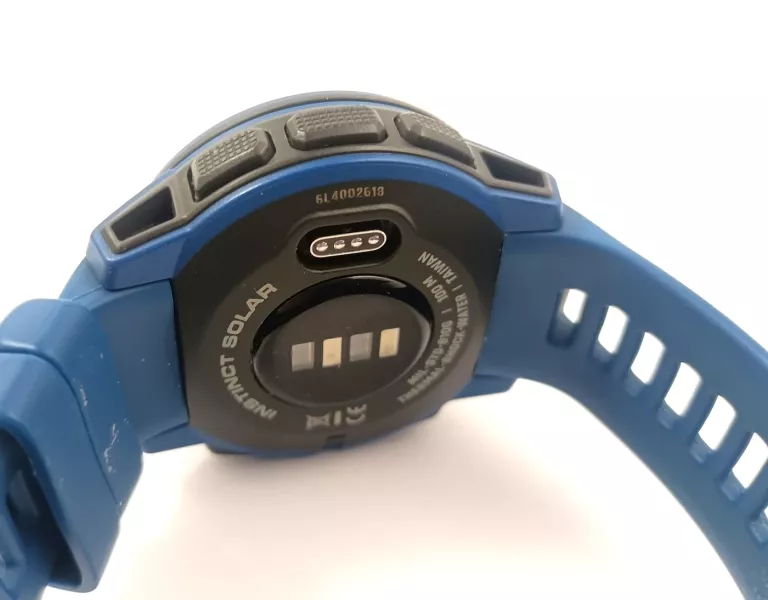ZEGAREK SPORTOWY GARMIN INSTINCT SOLAR NIEBIESKI KOMPLET