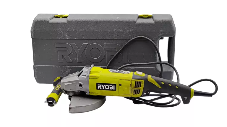 SZLIFIERKA KĄTOWA RYOBI EAG2000RS 2000 W 6000 RPM + WALIZKA