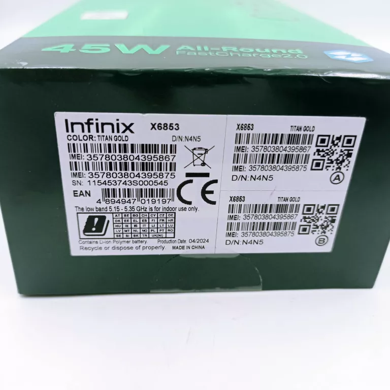 TELEFON INFINIX NOTE 40 256/8GB