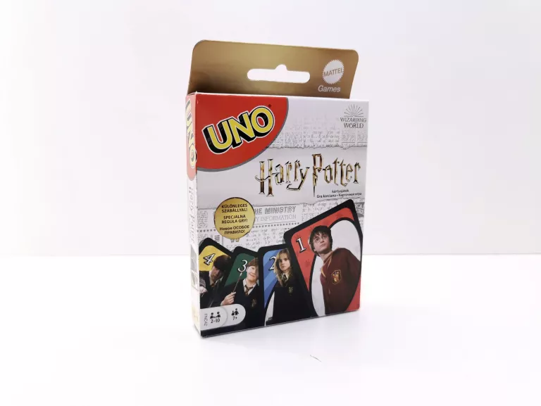 MATTEL ORYGINALNA GRA KARTY UNO HARRY POTTER