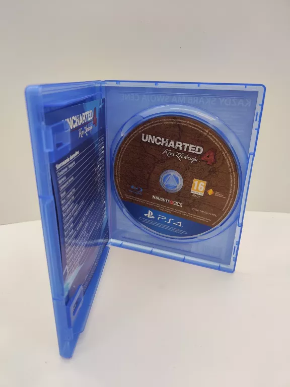 GRA PS4 UNCHARTED 4 KRES ZLODZIEJA