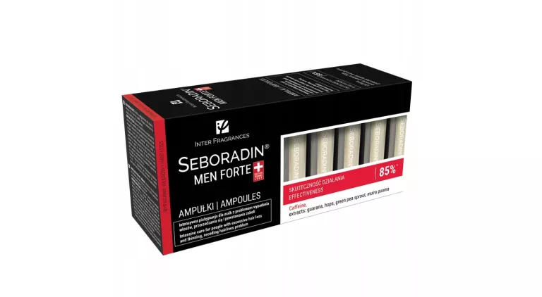 AMPUŁKI PRZECIW WYPADANIU WŁOSÓW DLA MĘŻCZYZN SEBORADIN MEN 14 X 5,5 ML
