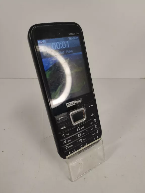 TELEFON KOMÓRKOWY MAXCOM MM238 256 MB / 1 GB 3G CZARNY