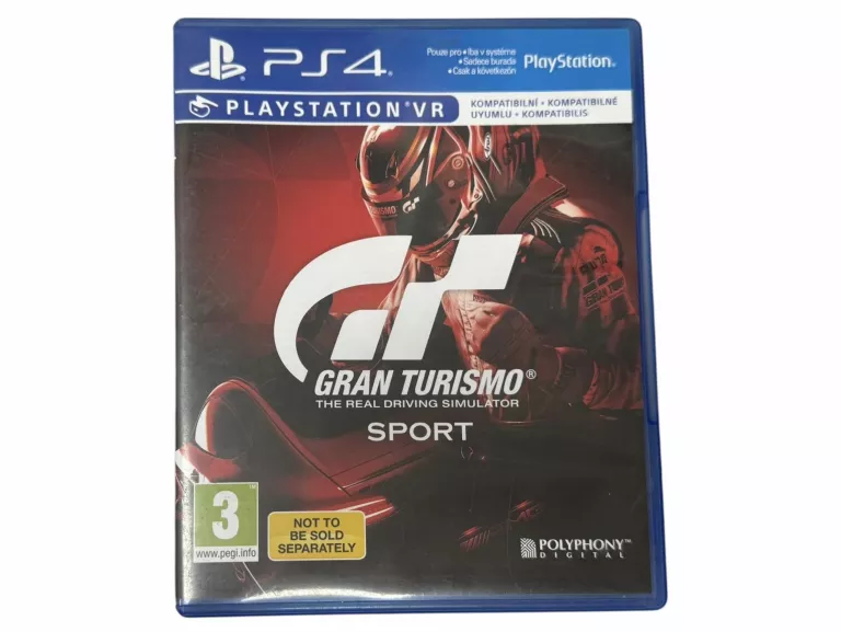 GRA NA PS4 GRAN TURISMO SPORT