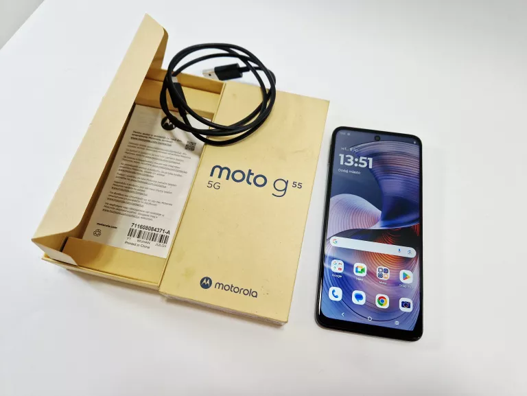 SMARTFON MOTOROLA MOTO G55 5G 12GB/256GB FOREST GREY ## CZYTAJ OPIS! ##