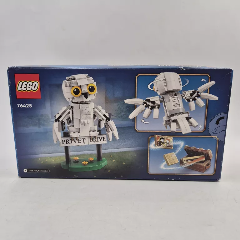 KLOCKI LEGO HARRY POTTER 76425 HEDWIGA Z WIZYTĄ NA UL. PRIVET DRIVE 4