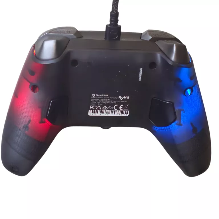 KONTROLER PRZEWODOWY GAMESIR K1 RGB CZARNY + KABEL