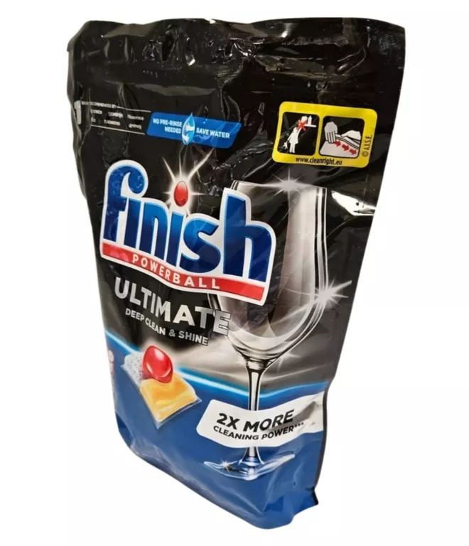 KAPSUŁKI DO MYCIA NACZYŃ W ZMYWARCE FINISH ULTIMATE ALL IN ONE 70 SZT