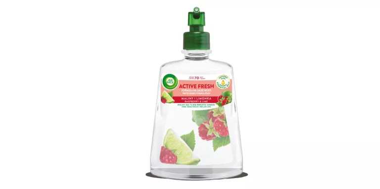 AIR WICK ACTIVE FRESH ODŚWIEŻACZ POWIETRZA WKŁAD ZAPAS MALINY LIMONKA 228M
