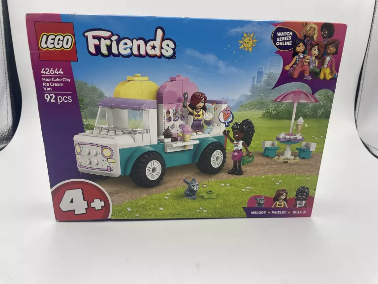 KLOCKI LEGO FRIENDS 42644 FURGONETKA Z LODAMI W MIEŚCIE HEARTLAKE