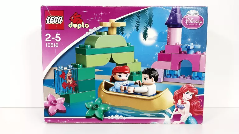 LEGO DUPLO 10516 ARIELKA I ERYK W ŁODZI DISNEY