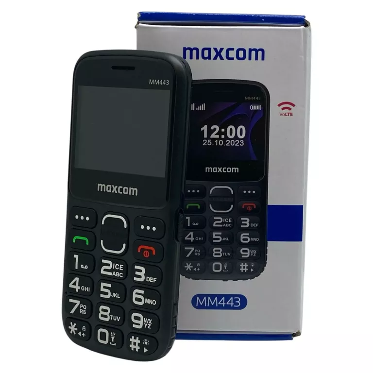 TELEFON KOMÓRKOWY MAXCOM MM443 [ DLA SENIORA ]