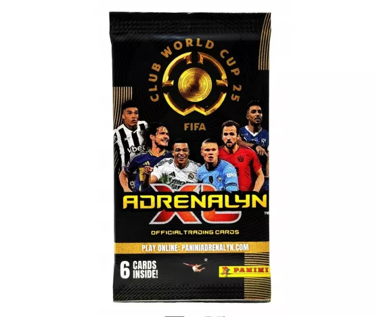 KARTY FIFA CLUB WORLD CUP 2025 TCG SASZETKA ADRENALYN PANINI PIŁKARSKIE