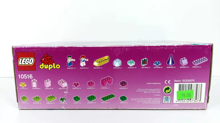 LEGO DUPLO 10516 ARIELKA I ERYK W ŁODZI DISNEY