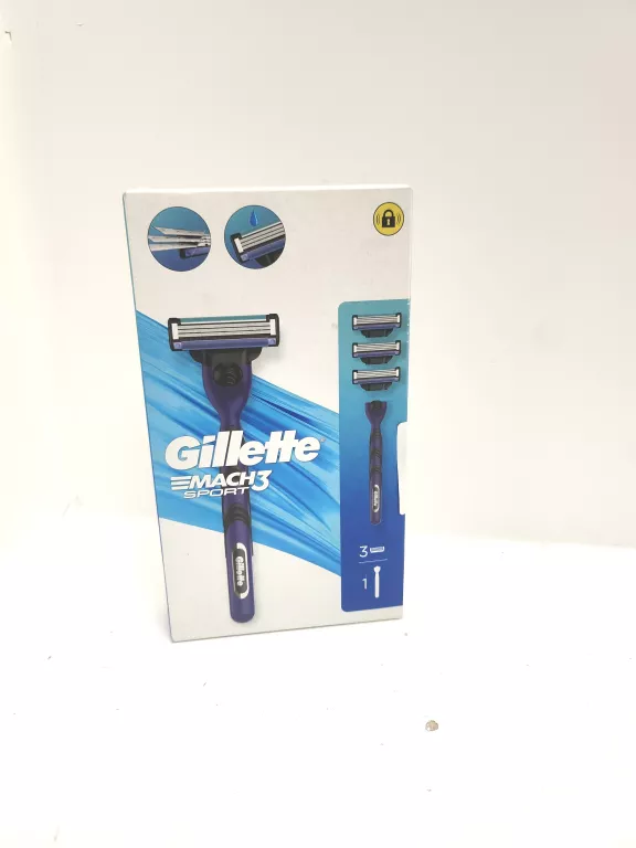 MASZYNKA NA WKŁADY DO GOLENIA GILLETTE MACH3 SPORT