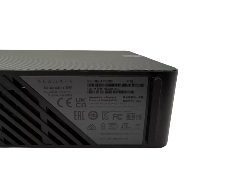 DYSK ZEWNĘTRZNY HDD SEAGATE EXPANSION 6TB SW STKR6000400 - JAK NOWY