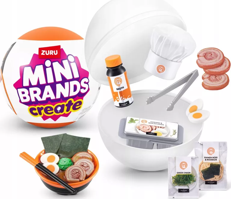 ZURU MINI BRANDS CREATE MASTERCHEF FABRYCZNIE ZAPAKOWANY